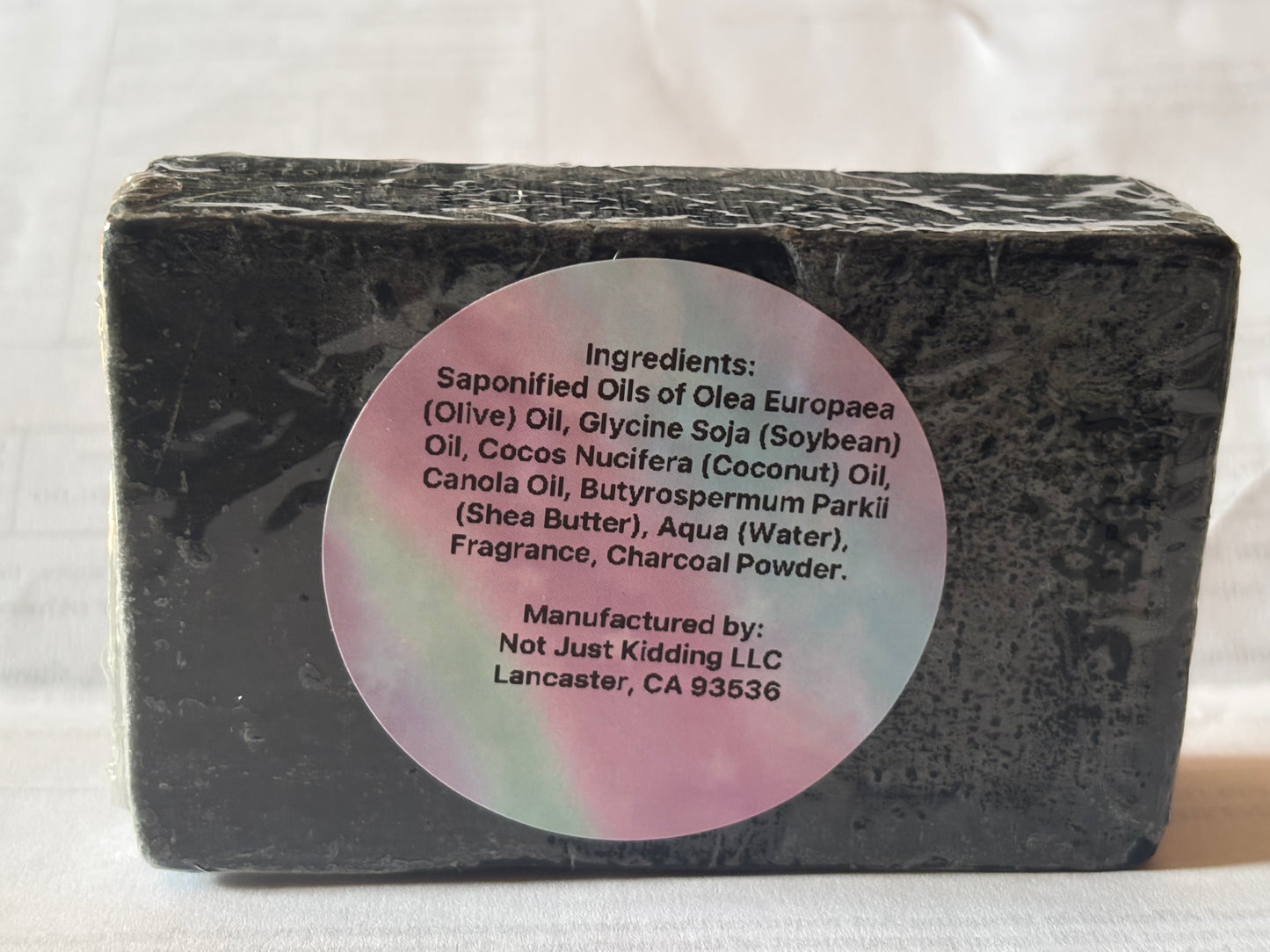 Black Charcoal Bar (Cold Pressed Soap)