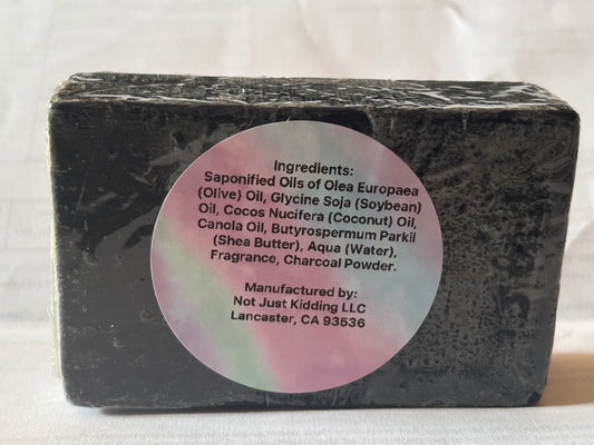 Black Charcoal Bar (Cold Pressed Soap)