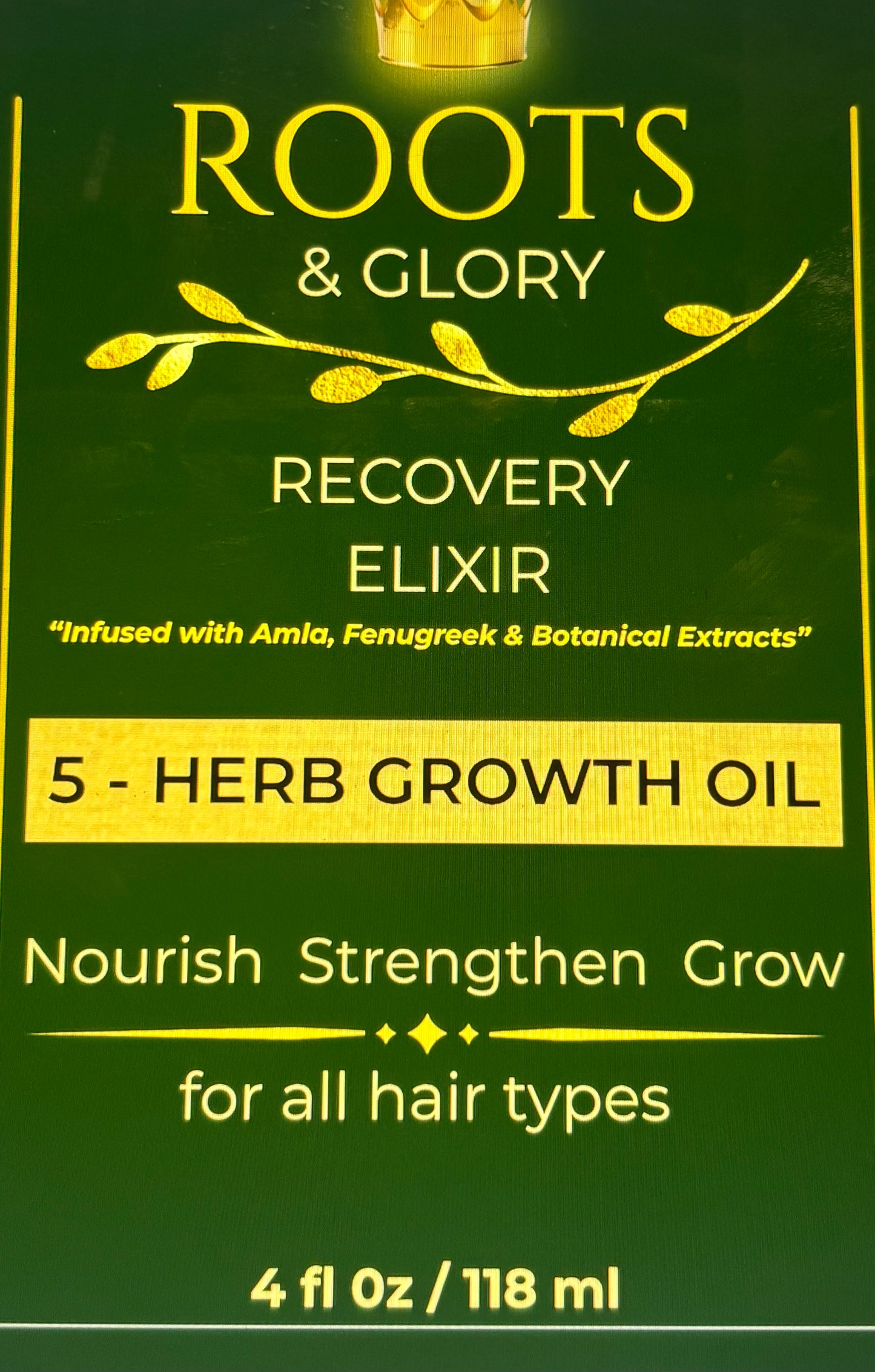 Roots & Glory 5-Herb Elixir