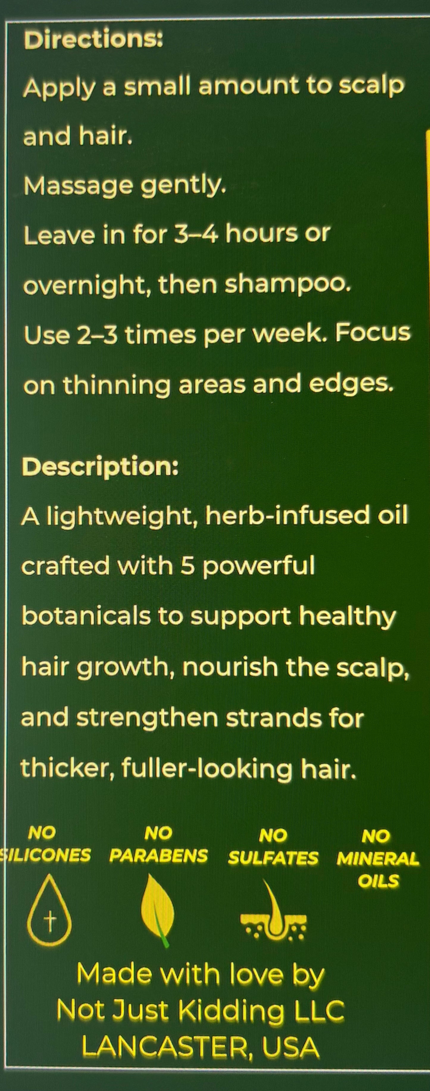 Roots & Glory 5-Herb Elixir