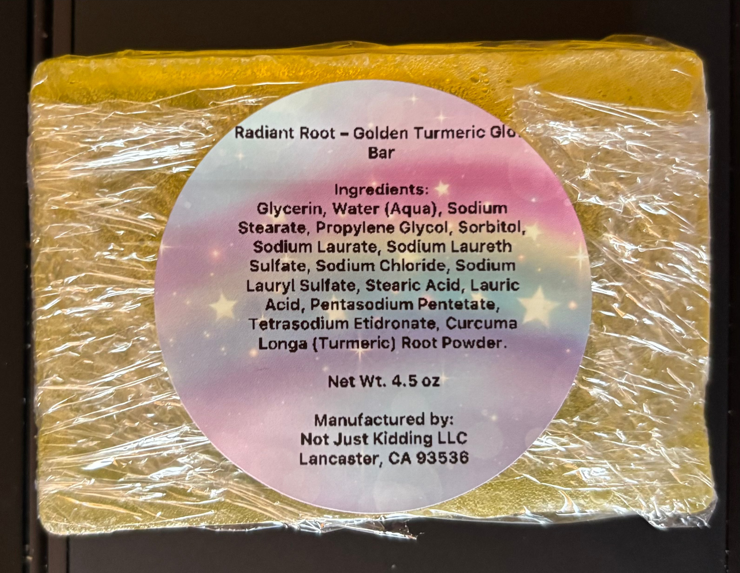 Radiant Root (Turmeric Glow Soap)